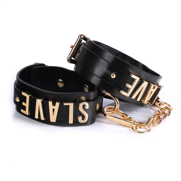 Ankle Cuffs "SLAVE"