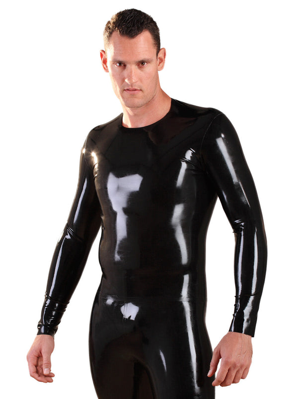 Langarm-T-Shirt aus Latex 