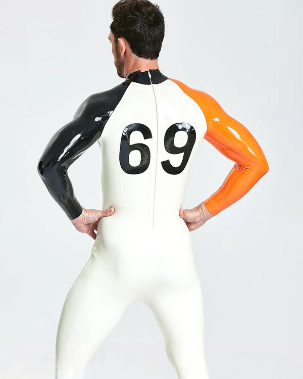 Male Latex Sixtyniner Catsuit