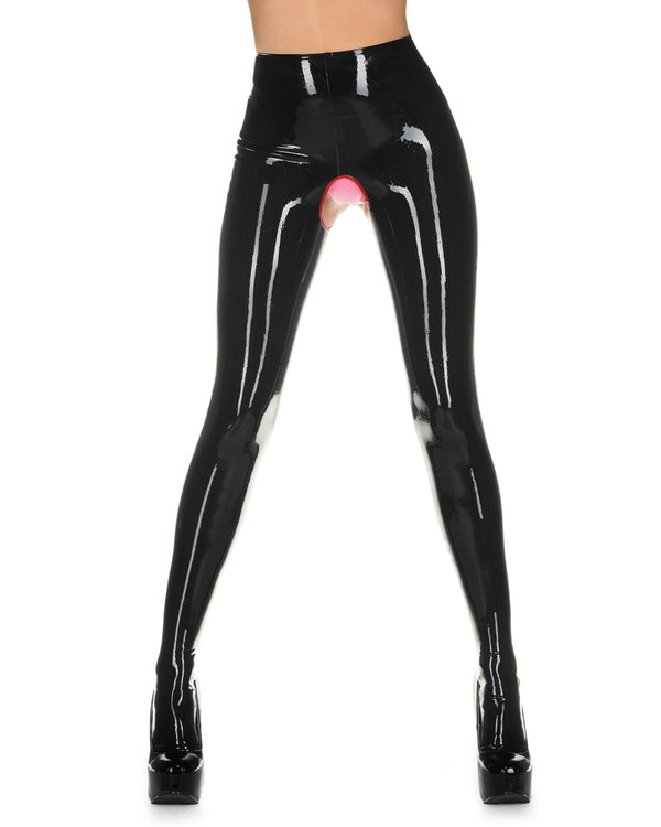 Latexstrümpfe Leggings